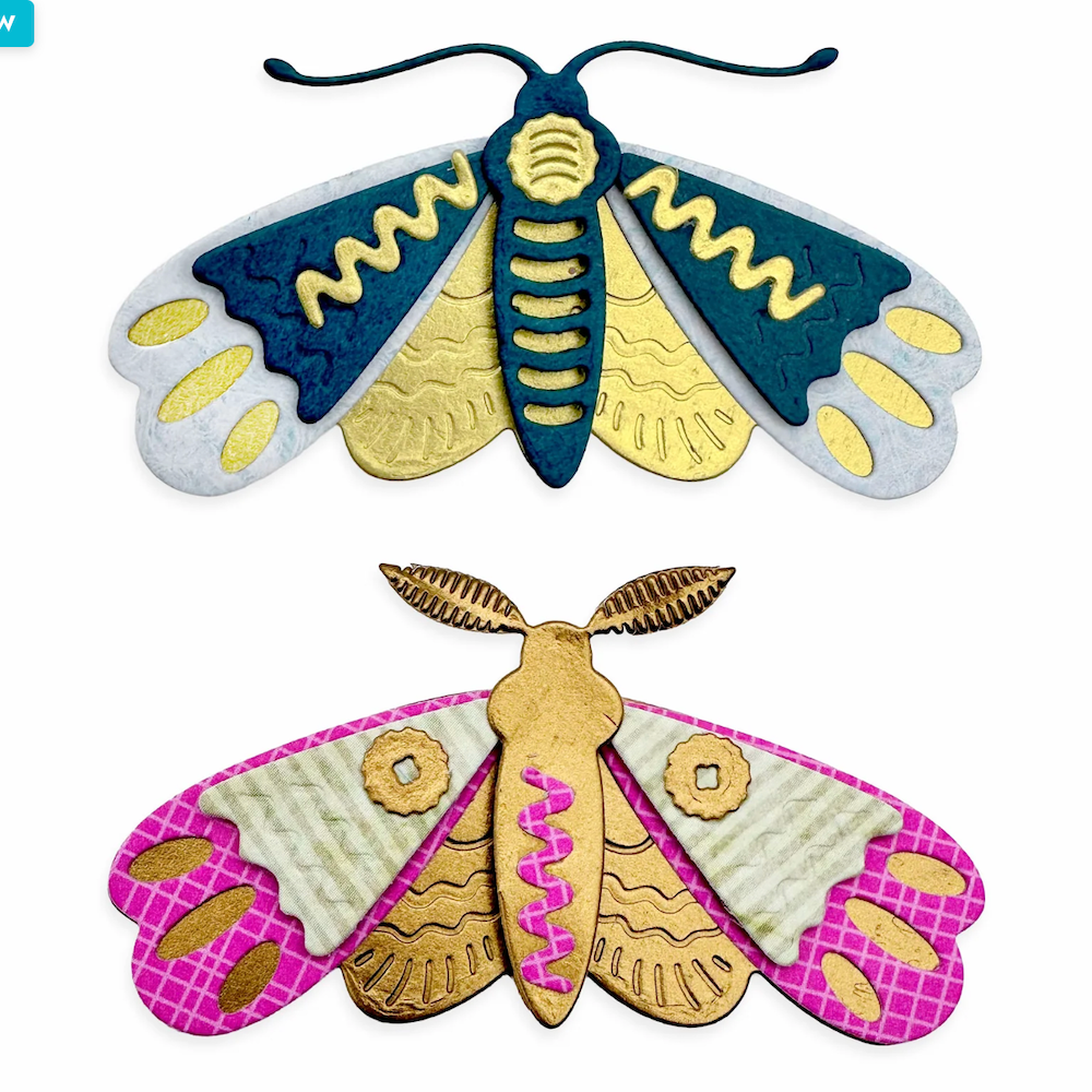 Emily Moore Designs Betty Moth Die Set die-mmb-01 product
