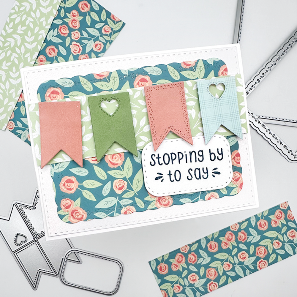 Emily Moore Designs Card Sentiment Die Set die-csd-01 stopping