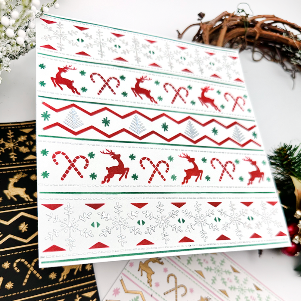 Emily Moore Designs Christmas Sweater Stencil Set stc-csl-01 deer