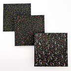 Emily Moore Designs Confetti Stencil Set stc-conf-01 black