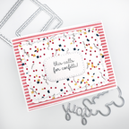 Emily Moore Designs Confetti Stencil Set stc-conf-01 confetti