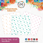 Emily Moore Designs Dainty Dots Stencil Set stc-tds