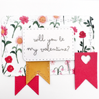 Emily Moore Designs Decorative Sentiment Die Set die-dsd-01 valentine