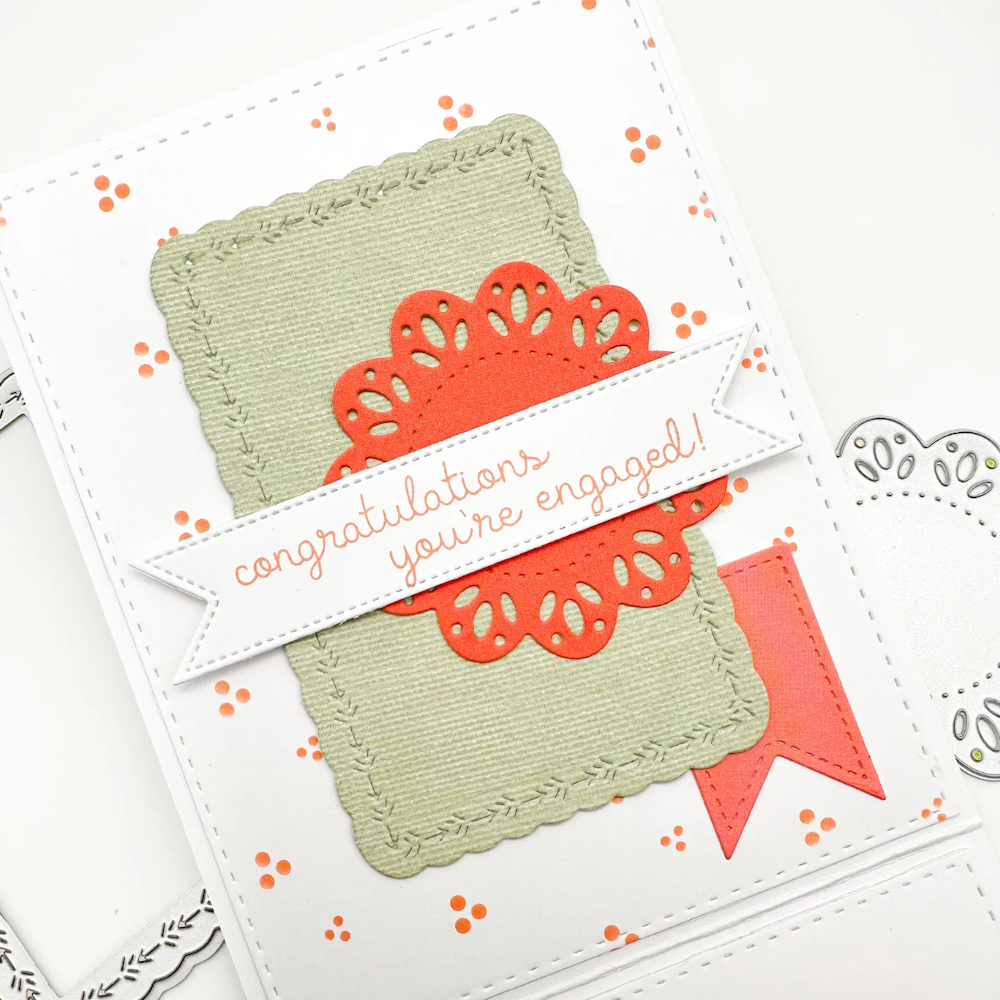 Emily Moore Designs Doilies and Daisies Circle Die Set die-ddd engaged