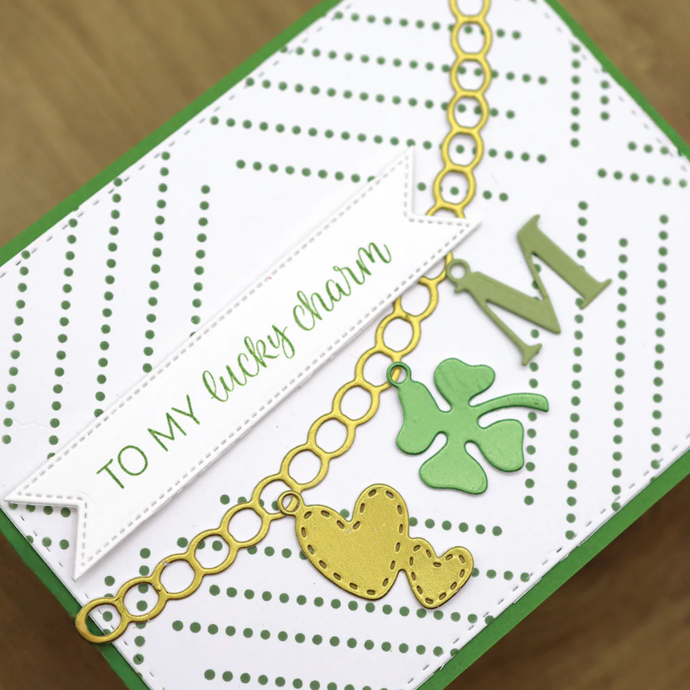 Emily Moore Designs Everyday Charm Die Set die-eve green lucky charm