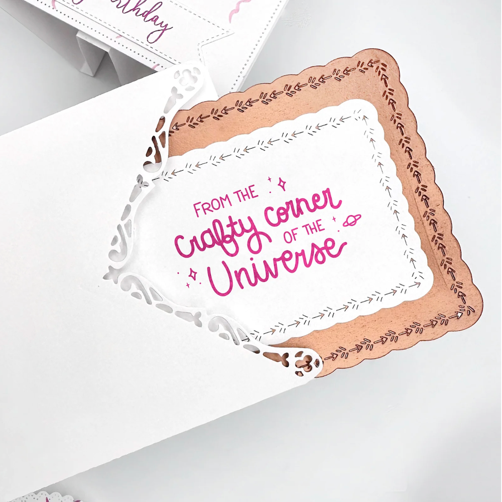 Emily Moore Designs From the Crafty Corner Clear Stamp Set stp-ccs universe