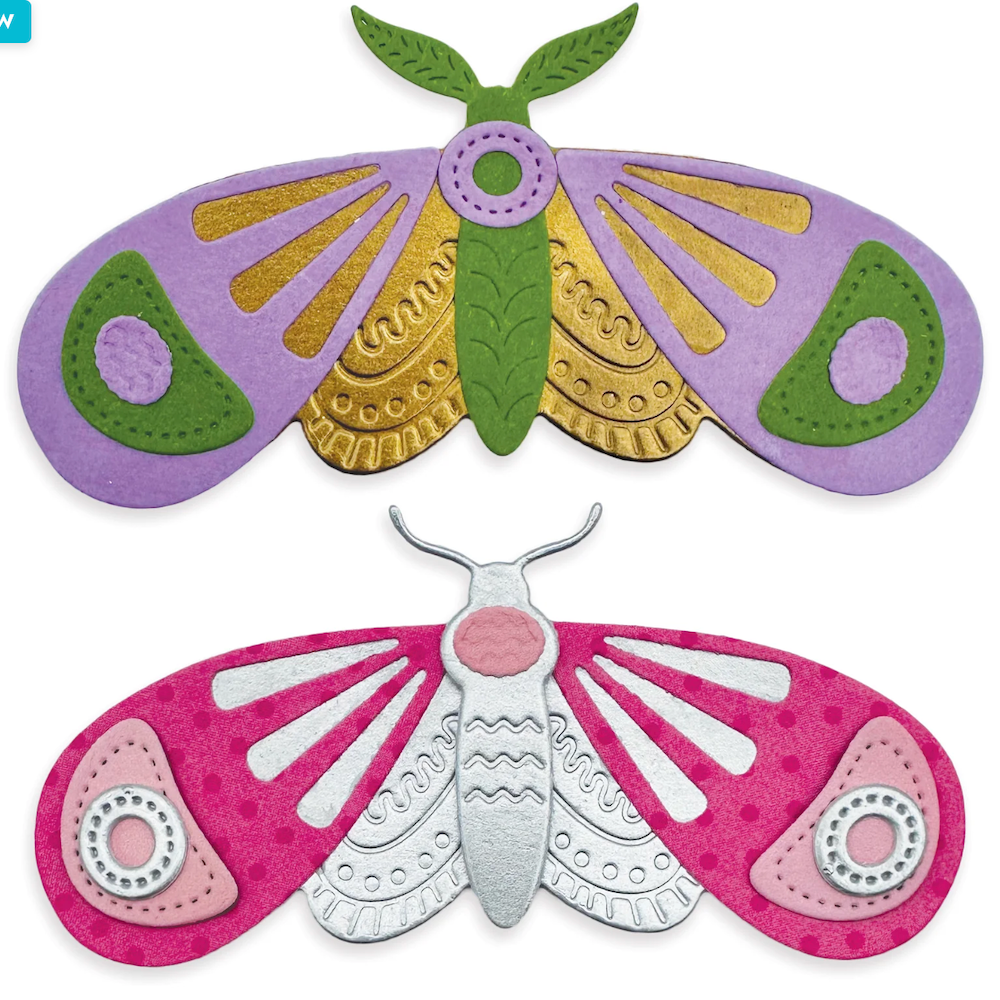 Emily Moore Designs Lorelai Moth Die Set die-mml-01 product
