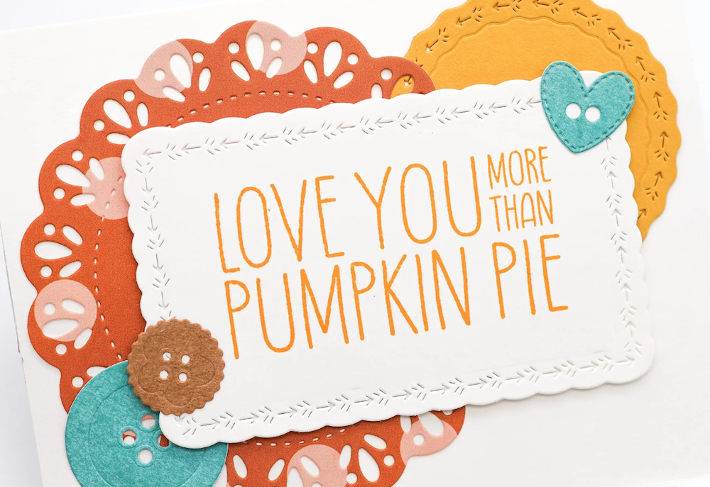 Emily Moore Designs Pumpkin Patch Clear Stamp Set love you