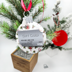 Emily Moore Designs The Ornament Gift Card Holder Die Set die-gch-02 tree