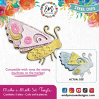 Emily Moore Designs Twyla Moth Die Set die-mmt-01