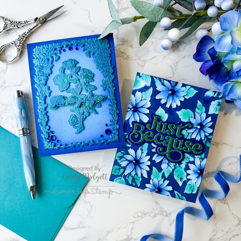 Simon Says Stamp Pawsitively Saturated Ink and Re-inker Set Royal | color-code:ALT01