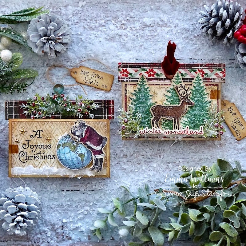 Tim Holtz Cling Rubber Stamps Holiday Things cms441