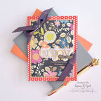 CZ Design Stamps And Dies Enjoy Phrases set669ep Stamptember Enjoy Card