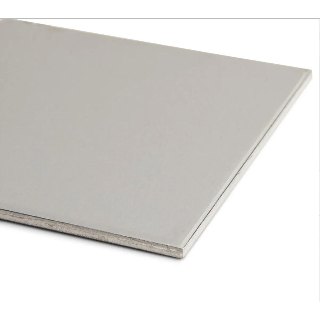 Enkaustikos Anodized Aluminum Plate 4x4 en16200 close up