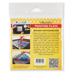 Enkaustikos Anodized Aluminum Plate 4x4 en16200 package back