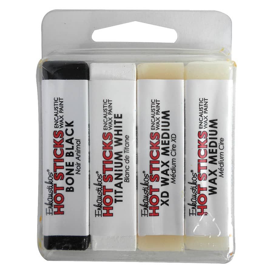 Enkaustikos Basic Hot Sticks Set 4 Pack en18693