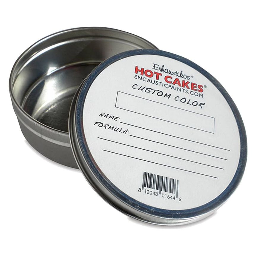 Enkaustikos Empty Metal Tin With Lid en75012
