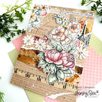 Honey Bee Eternal Love Clear Stamps hbst-522 Loveing Memories Card