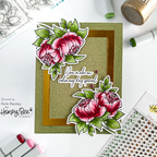 Honey Bee Vintage Love Gem Stickers hbgs-046 You Make The Day Special