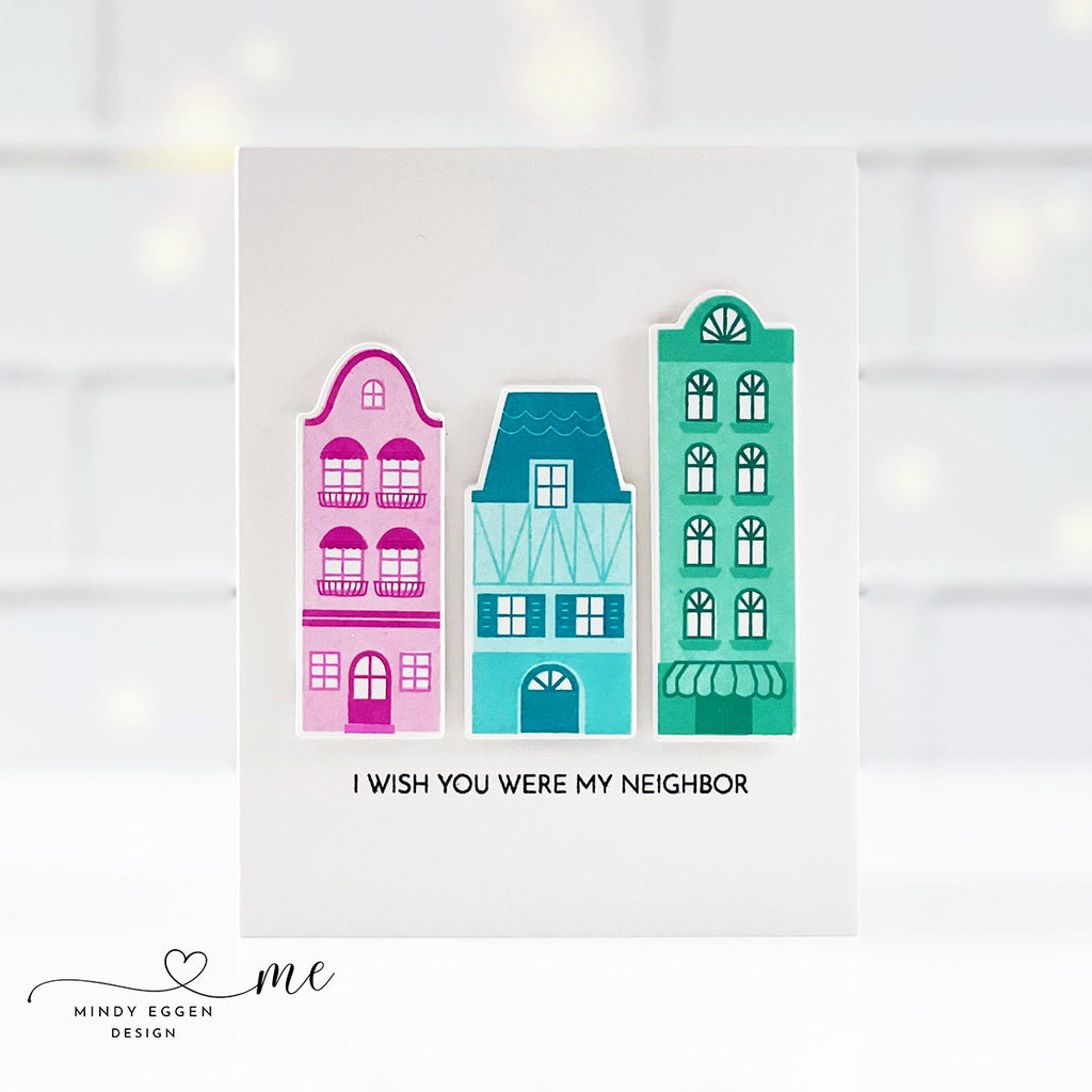 Simon Says Stamps And Dies European Street Buildings Smitten Friend Card | color-code:ALT02