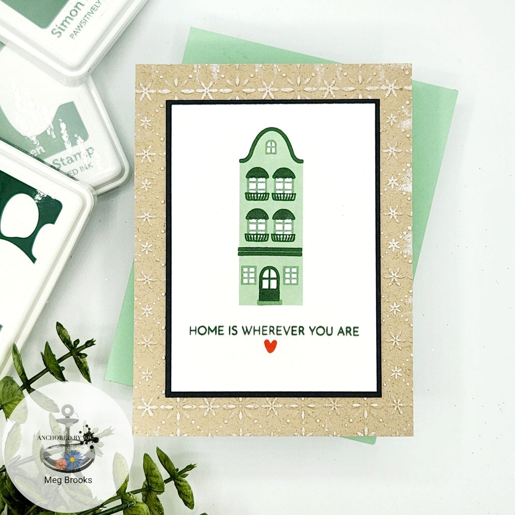 Simon Says Stamps And Dies European Street Smitten Love Card
