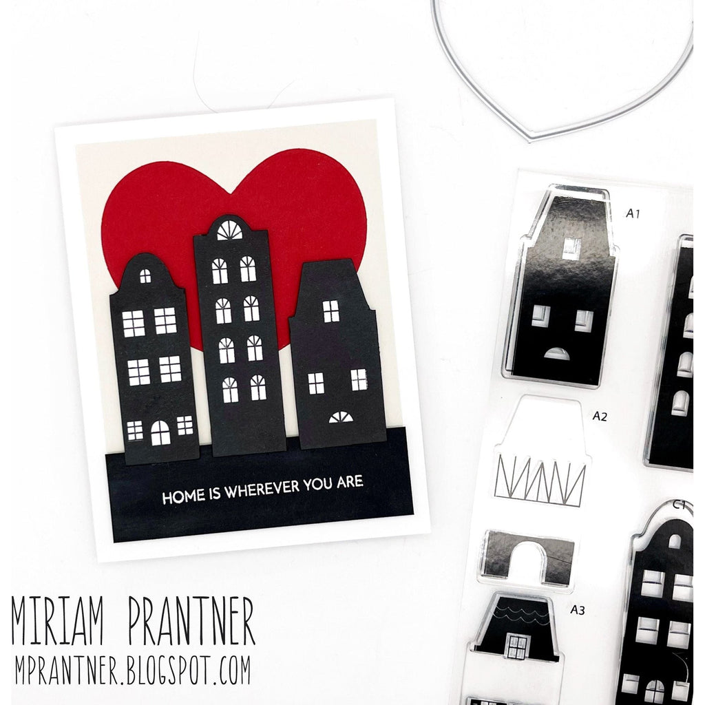 Simon Says Stamps And Dies European Street Smitten Love Card