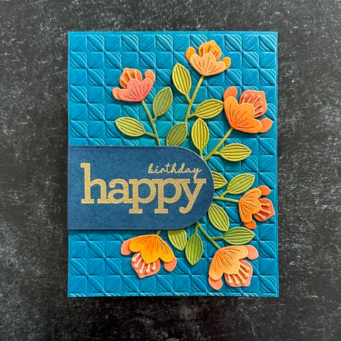 Simon Says Stamp Exotic Blooms Wafer Dies s949 To Love Birthday Card | color-code:ALT12