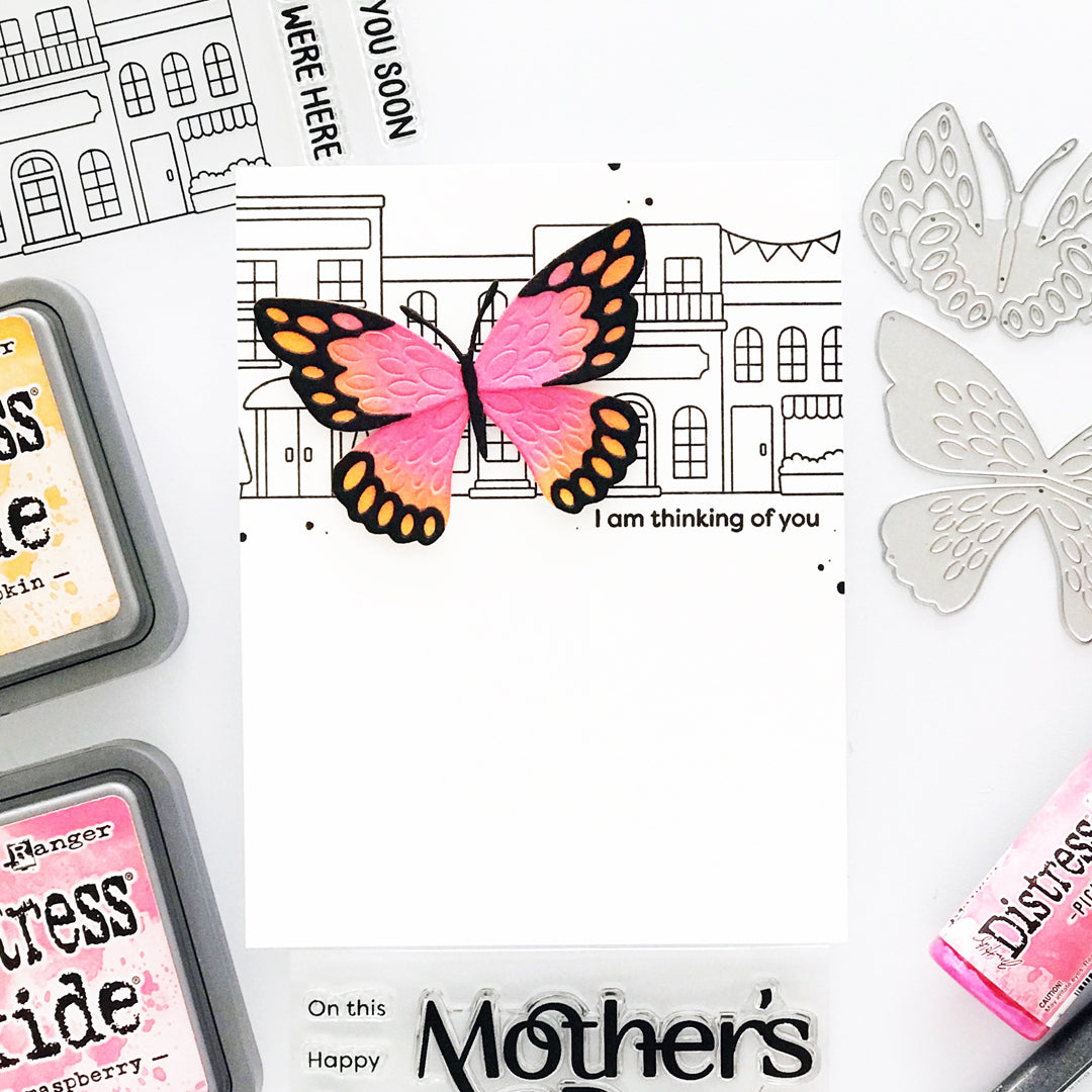 Simon Says Stamp Exquisite Butterfly Wafer Dies s999 You Are My Favorite Thinking of You Card | color-code:ALT02