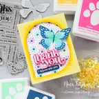 Simon Says Stamp Exquisite Butterfly Wafer Dies s999 You Are My Favorite Thank You Card | color-code:ALT03