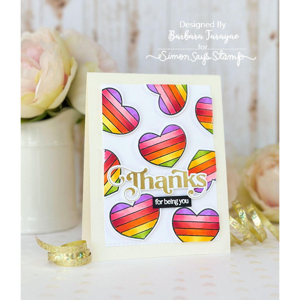 Simon Says Clear Stamps Extra Proud sss302697c Dear Friend