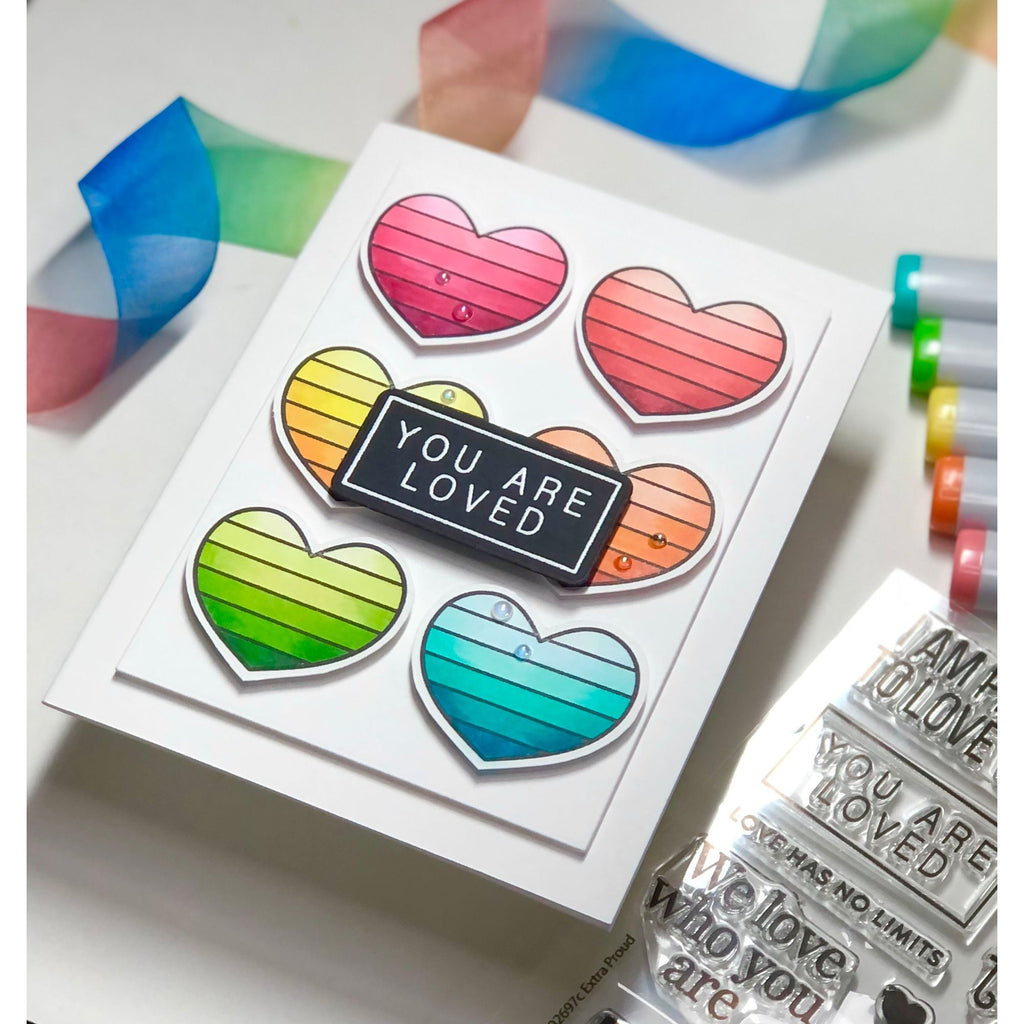 Simon Says Clear Stamps Extra Proud sss302697c Dear Friend