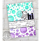 Hero Arts Cling Stamp Positive Script Bold Prints CG911 hi