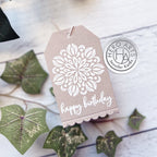 Hero Arts Mounted Rubber Stamp Mandala f6502 birthday