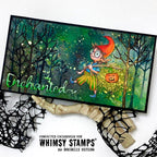 Whimsy Stamps Enchanted Word Dies wsd227 forest elf