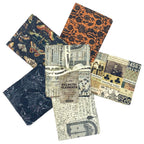 Tim Holtz Fabric Palette Halloween Bundle of 5 Fat Quarters