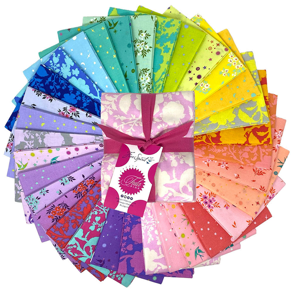 Tula Pink True Colors Sweetheart Medley Fat Quarter Bundle Of 32