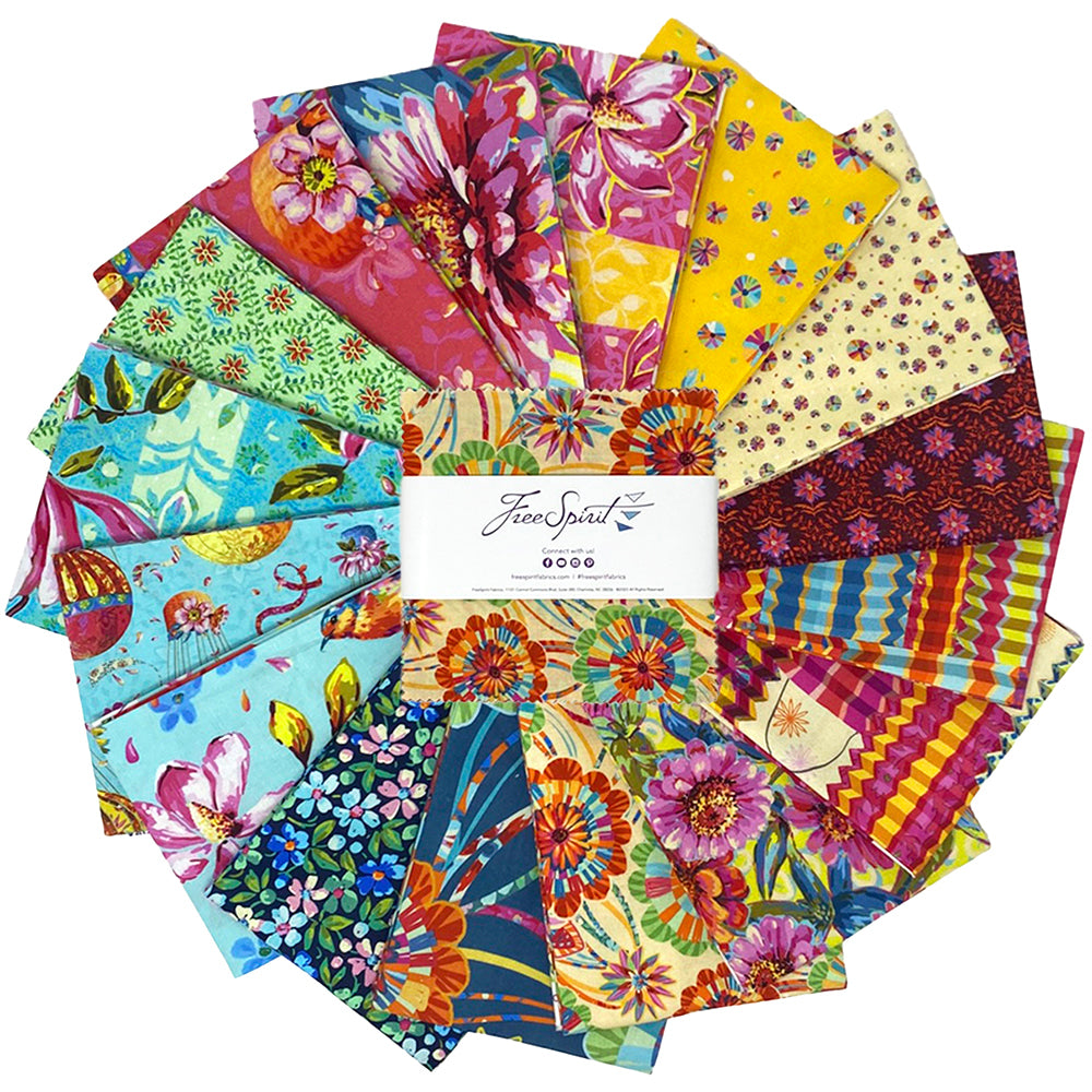 Odile Bailloeul Festival Fat Quarter Bundle of 16