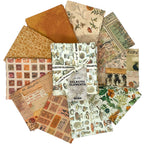 Tim Holtz Fabric Palette Orange Bundle of 10 Fat Quarters