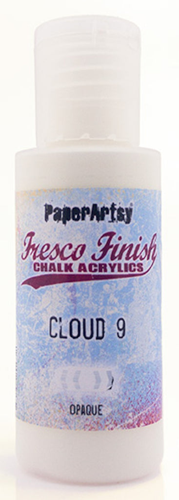 Paper Artsy Fresco Finish CLOUD 9 Chalk Acrylic Paint 1.69oz ff149*