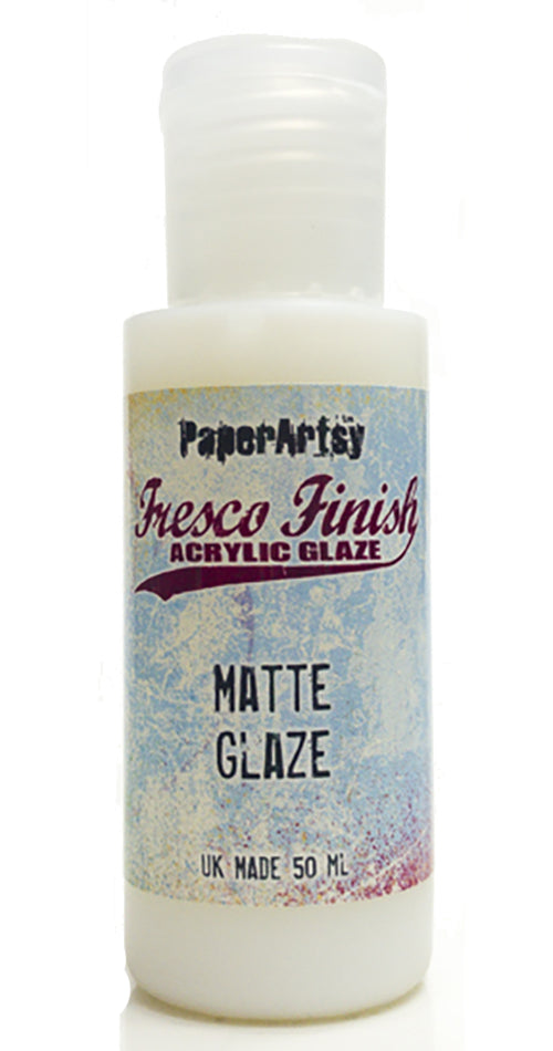 Paper Artsy Fresco Finish MATTE GLAZE Chalk Acrylic Paint 1.69oz FF52