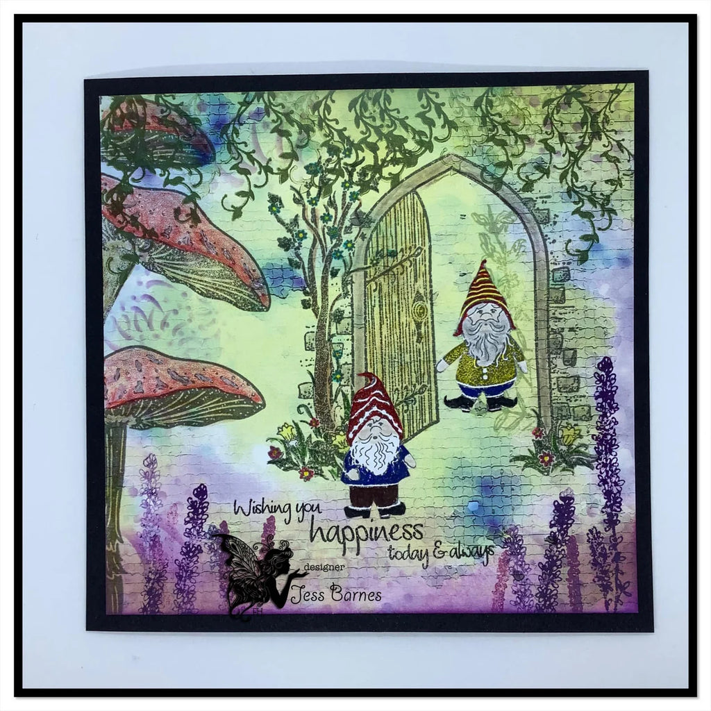 Fairy Hugs Today and Always Clear Stamp fhs-601 Gnomes