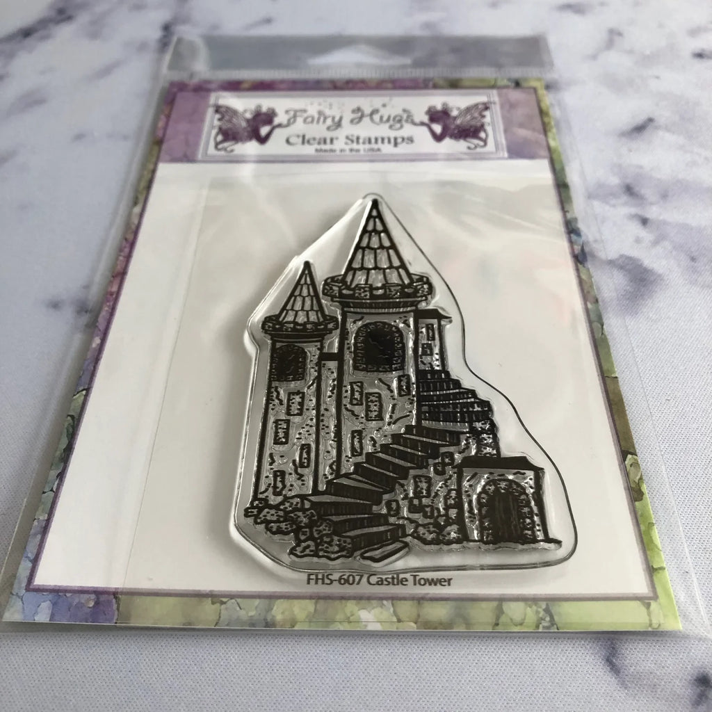 Fairy Hugs Castle Tower Clear Stamps fhs-607