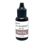 Ranger 49 and Market Dried Fig Dye Ink Pad And Reinker Bundle