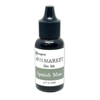 Ranger 49 and Market Spanish Moss Dye Ink Pad And Reinker Bundle