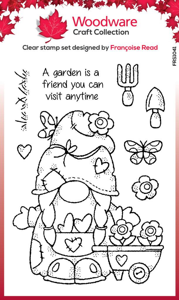 Woodware Craft Collection Green Fingers Clear Stamps frs1041