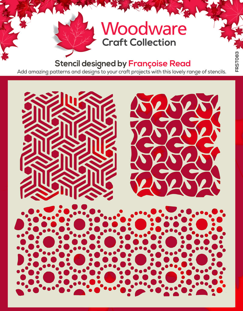 Woodware Craft Collection Kasbah 6x6 Stencil frst083