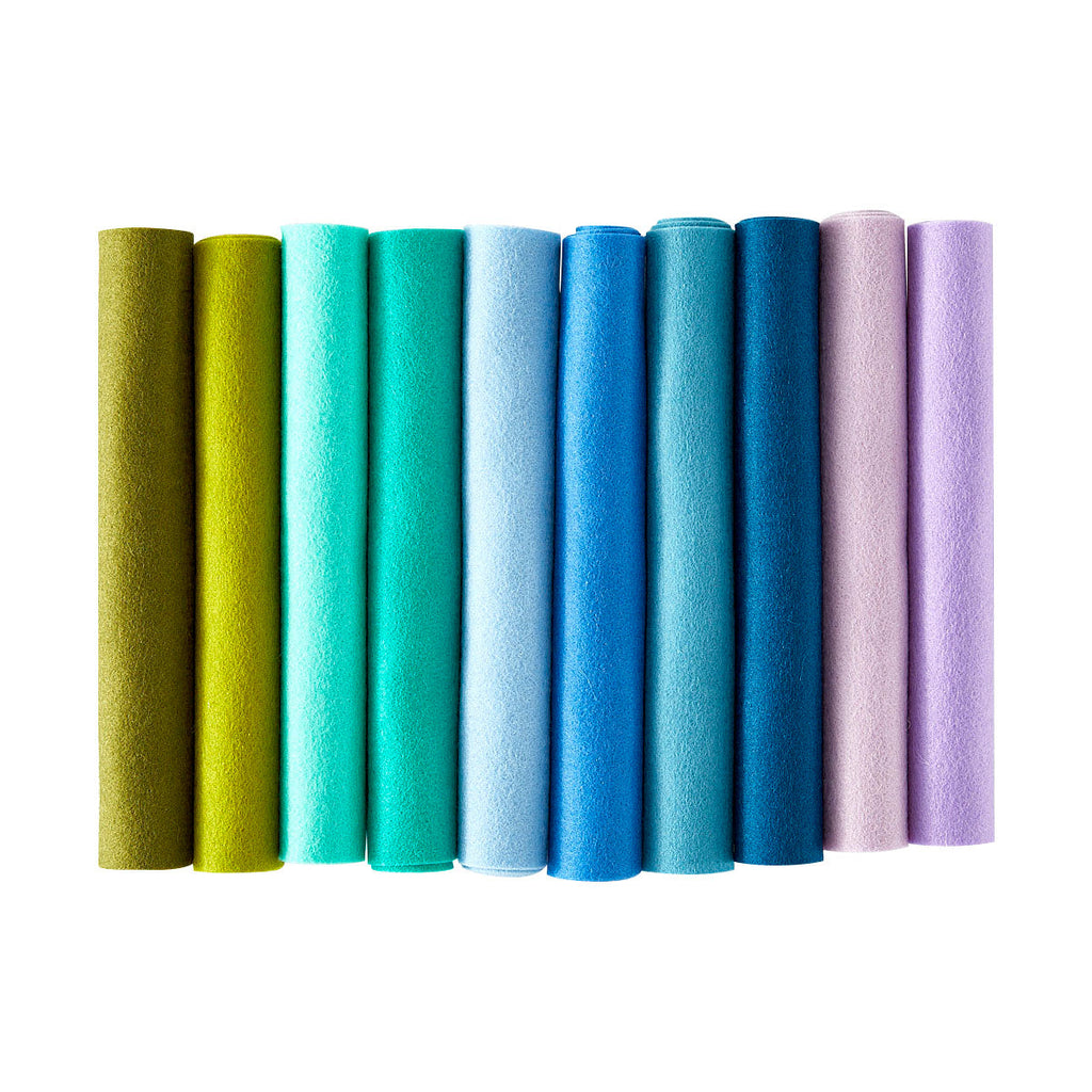Spellbinders Merino Wool Felt Sheets Cool Collection fs-003