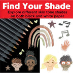 Faber-Castell Black Edition Color Pencils Skin Tones fc116414 shades