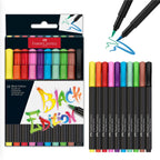 Faber-Castell Black Edition Felt Tip Brush Pen Set fc116451