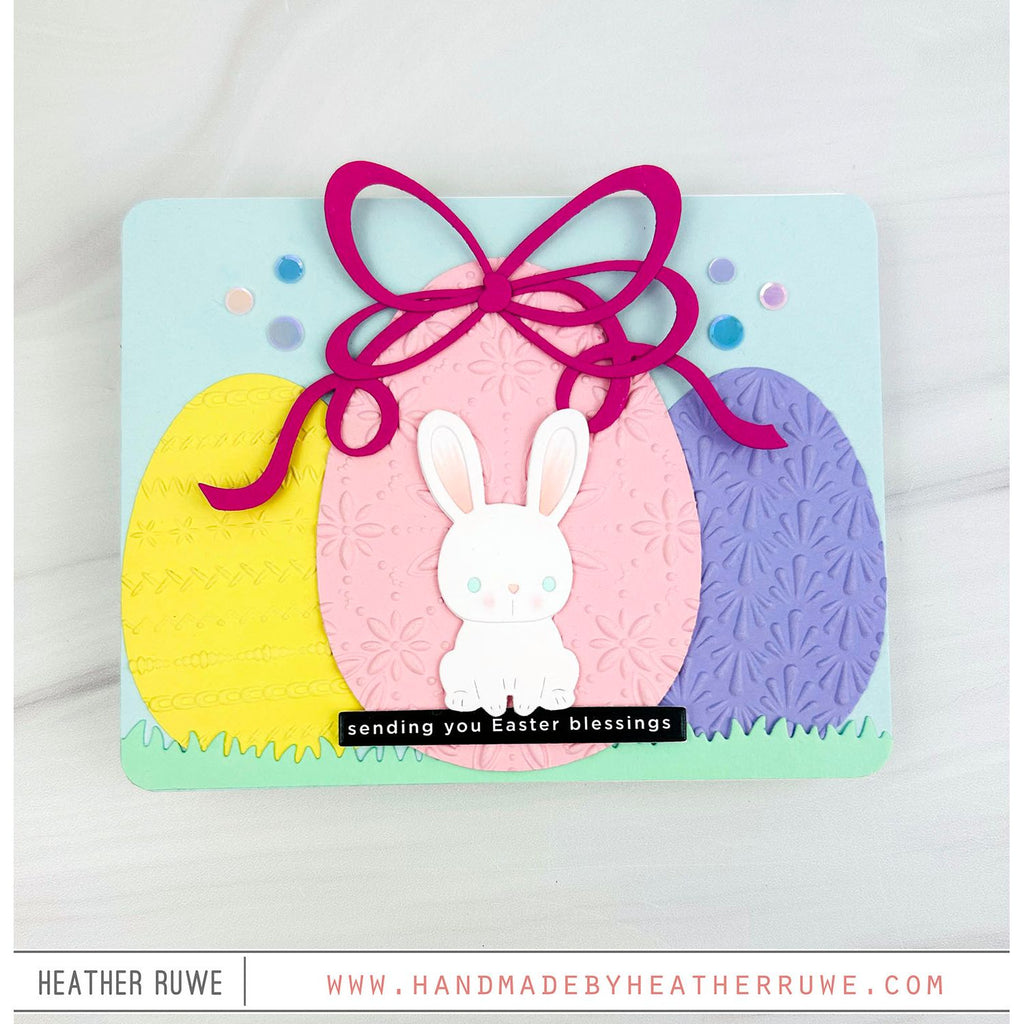 Simon Says Stamp Fable Cute Bunny Wafer Dies s1148 Beautiful Moments Easter Card | color-code:ALT04